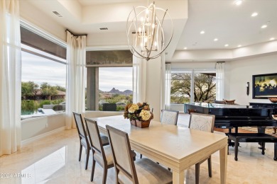 Built on an elevated 1.3-acre lot, this residence captures on Troon North Golf Club  in Arizona - for sale on GolfHomes.com, golf home, golf lot