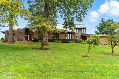 One-of-a-kind home that overlooks the 4th hole of the on Hurstbourne Country Club in Kentucky - for sale on GolfHomes.com, golf home, golf lot