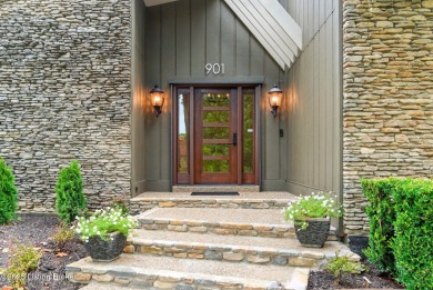 One-of-a-kind home that overlooks the 4th hole of the on Hurstbourne Country Club in Kentucky - for sale on GolfHomes.com, golf home, golf lot