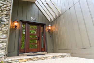 One-of-a-kind home that overlooks the 4th hole of the on Hurstbourne Country Club in Kentucky - for sale on GolfHomes.com, golf home, golf lot
