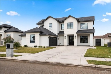 Built in 2022 and located in the desirable Los Lagos Golf Course on Los Lagos Golf Club in Texas - for sale on GolfHomes.com, golf home, golf lot