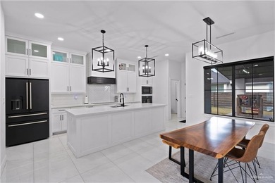 Built in 2022 and located in the desirable Los Lagos Golf Course on Los Lagos Golf Club in Texas - for sale on GolfHomes.com, golf home, golf lot