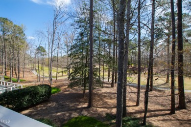 Golf course views in Governors Club!  This home was custom-built on Governors Club in North Carolina - for sale on GolfHomes.com, golf home, golf lot