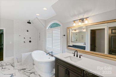 Welcome to your private paradise in Marvin! This stunning, fully on Firethorne Country Club in North Carolina - for sale on GolfHomes.com, golf home, golf lot