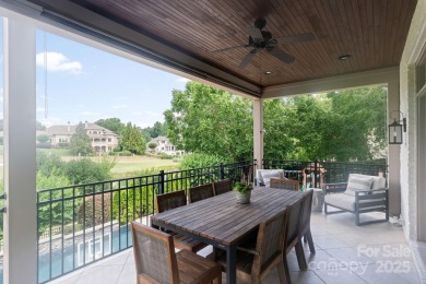 Welcome to your private paradise in Marvin! This stunning, fully on Firethorne Country Club in North Carolina - for sale on GolfHomes.com, golf home, golf lot