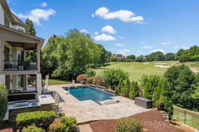 Welcome to your private paradise in Marvin! This stunning, fully on Firethorne Country Club in North Carolina - for sale on GolfHomes.com, golf home, golf lot