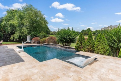 Welcome to your private paradise in Marvin! This stunning, fully on Firethorne Country Club in North Carolina - for sale on GolfHomes.com, golf home, golf lot