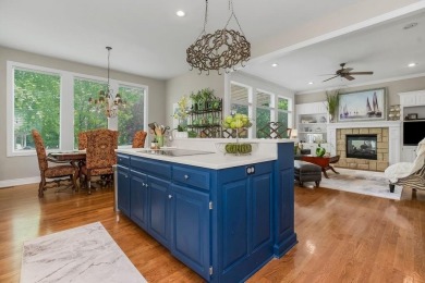 Nestled on a generous interior corner lot within the desirable on Nicklaus Golf Club At LionsGate in Kansas - for sale on GolfHomes.com, golf home, golf lot