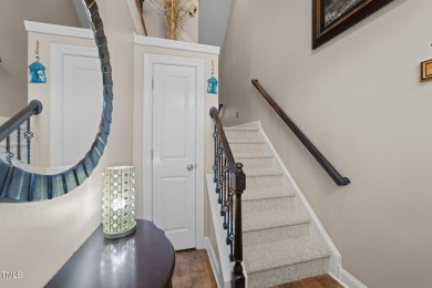 Spacious, elegant end-unit townhome with golf course view in on TPC at Wakefield Plantation in North Carolina - for sale on GolfHomes.com, golf home, golf lot