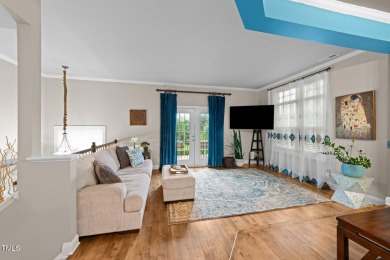 Spacious, elegant end-unit townhome with golf course view in on TPC at Wakefield Plantation in North Carolina - for sale on GolfHomes.com, golf home, golf lot