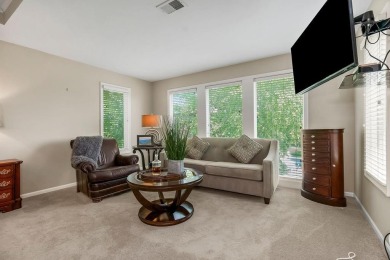Nestled on a generous interior corner lot within the desirable on Nicklaus Golf Club At LionsGate in Kansas - for sale on GolfHomes.com, golf home, golf lot