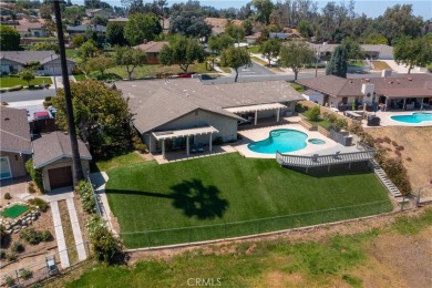 Single-Story Pool Home Overlooking the 14th Fairway of Canyon on Canyon Crest Country Club in California - for sale on GolfHomes.com, golf home, golf lot