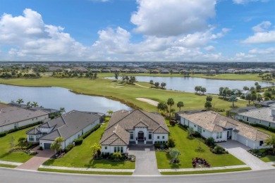 Under contract-accepting backup offers. This stunning residence on Lakewood National Golf Club in Florida - for sale on GolfHomes.com, golf home, golf lot