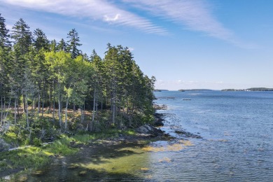 This parcel of waterfront land is perched up and out of the on Tarratine Golf Club in Maine - for sale on GolfHomes.com, golf home, golf lot