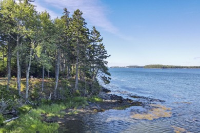 This parcel of waterfront land is perched up and out of the on Tarratine Golf Club in Maine - for sale on GolfHomes.com, golf home, golf lot