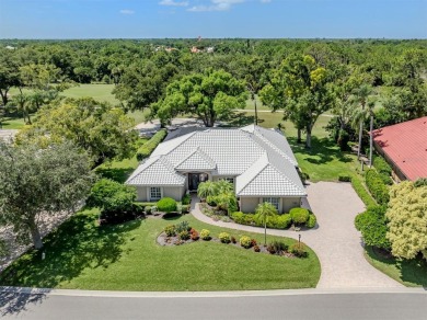 Stunning residence that's filled with natural light and on The Venice Golf and Country Club in Florida - for sale on GolfHomes.com, golf home, golf lot