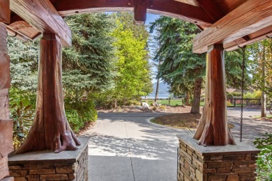 A Rare Award Winning Scandinavian style multi-cabin compound on on Hayden Lake Country Club in Idaho - for sale on GolfHomes.com, golf home, golf lot