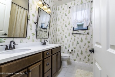 Enjoy lake views and vibrant sunsets from your gas-heated pool on Duran Golf Course in Florida - for sale on GolfHomes.com, golf home, golf lot