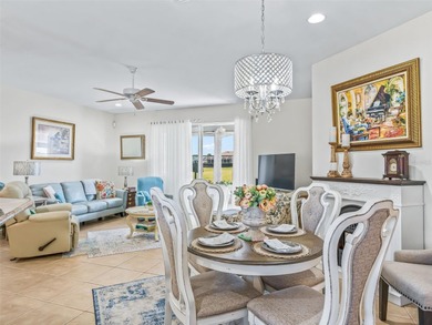 Fabulous Golf Course home with a GOLF CART GARAGE! Welcome to on Ocala Palms Golf and Country Club in Florida - for sale on GolfHomes.com, golf home, golf lot