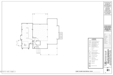 ARC-approved, ready-to-build custom Whitney Blair house plans on Bald Head Island Golf Club in North Carolina - for sale on GolfHomes.com, golf home, golf lot