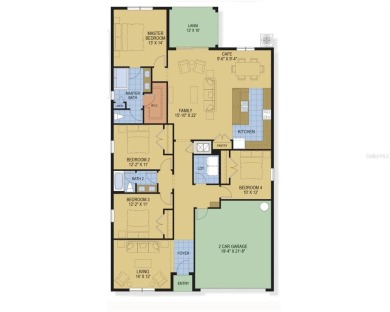 Welcome to this beautiful 4-bedroom, 2-bath home with views of on Eagle Dunes Golf Club in Florida - for sale on GolfHomes.com, golf home, golf lot