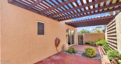 Discover Scottsdale resort living in this 2-bed, 2-bath patio on McCormick Ranch Golf Club in Arizona - for sale on GolfHomes.com, golf home, golf lot