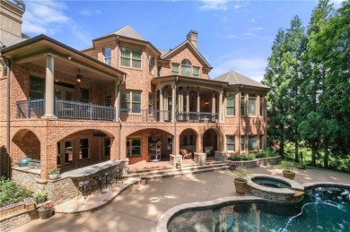 Elegant 6-bedroom 5 1/2 bath dream home located in the on St. Marlo Country Club in Georgia - for sale on GolfHomes.com, golf home, golf lot
