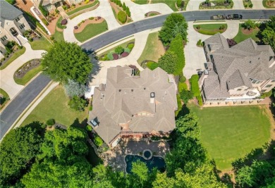 Elegant 6-bedroom 5 1/2 bath dream home located in the on St. Marlo Country Club in Georgia - for sale on GolfHomes.com, golf home, golf lot