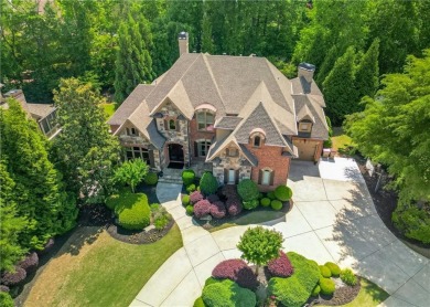 Elegant 6-bedroom 5 1/2 bath dream home located in the on St. Marlo Country Club in Georgia - for sale on GolfHomes.com, golf home, golf lot