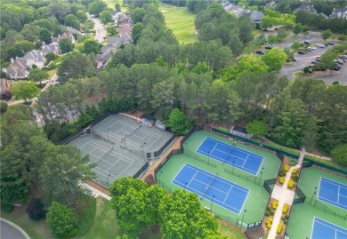 Elegant 6-bedroom 5 1/2 bath dream home located in the on St. Marlo Country Club in Georgia - for sale on GolfHomes.com, golf home, golf lot