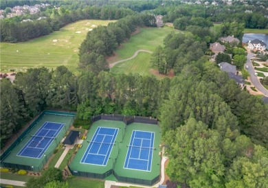 Elegant 6-bedroom 5 1/2 bath dream home located in the on St. Marlo Country Club in Georgia - for sale on GolfHomes.com, golf home, golf lot