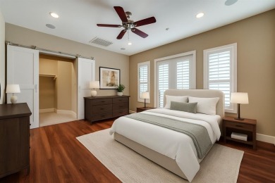 Exclusive fourplex courtyard townhome with modern flair, nestled on TPC At Craig Ranch in Texas - for sale on GolfHomes.com, golf home, golf lot