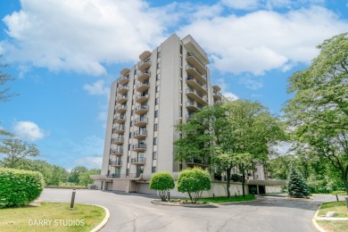 Spacious 2 bed 2 bath condo on the 4th floor with a private on Oak Meadows Golf Club in Illinois - for sale on GolfHomes.com, golf home, golf lot