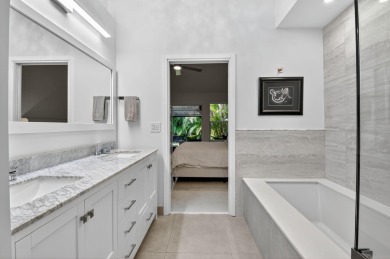 Modernly updated, move-in ready 2BR/2.5BA single-story corner on Broken Sound Golf and Club  in Florida - for sale on GolfHomes.com, golf home, golf lot