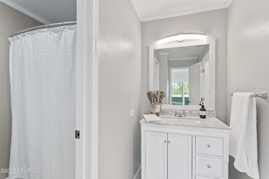 Freshly renovated and move-in ready, this three-bedroom on Bay Point Resort Golf Club in Florida - for sale on GolfHomes.com, golf home, golf lot