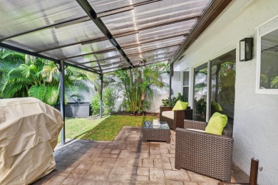 Modernly updated, move-in ready 2BR/2.5BA single-story corner on Broken Sound Golf and Club  in Florida - for sale on GolfHomes.com, golf home, golf lot