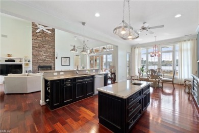 This home features water views from nearly every room on Cavalier Golf and Yacht Club in Virginia - for sale on GolfHomes.com, golf home, golf lot