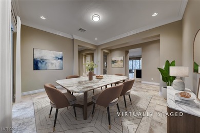 Located in the desirable guard gated Southern Highlands Golf on Southern Highlands Golf Club in Nevada - for sale on GolfHomes.com, golf home, golf lot