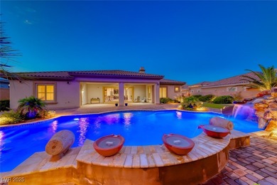 Located in the desirable guard gated Southern Highlands Golf on Southern Highlands Golf Club in Nevada - for sale on GolfHomes.com, golf home, golf lot