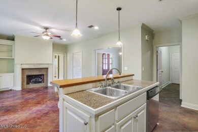 This immaculate 3-bedroom, 2-bathroom home boasts a spacious 1 on Castlewoods Golf Club in Mississippi - for sale on GolfHomes.com, golf home, golf lot