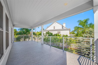 Welcome to this exceptional elvated Key West style 4-bedroom on Pasadena Yacht and Country Club in Florida - for sale on GolfHomes.com, golf home, golf lot