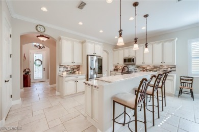 Rarely available, The San Remo, built by WCI, is beautifully on Pelican Preserve Golf Club in Florida - for sale on GolfHomes.com, golf home, golf lot