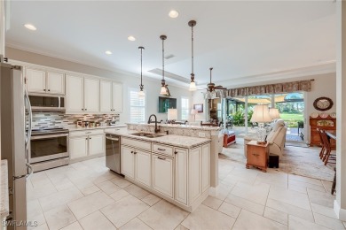 Rarely available, The San Remo, built by the community's on Pelican Preserve Golf Club in Florida - for sale on GolfHomes.com, golf home, golf lot