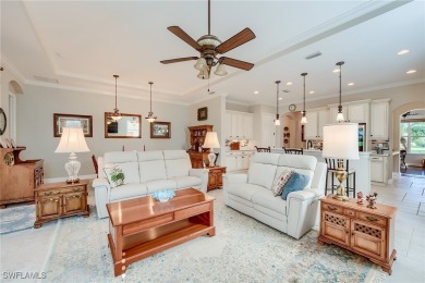 Rarely available, The San Remo, built by the community's on Pelican Preserve Golf Club in Florida - for sale on GolfHomes.com, golf home, golf lot