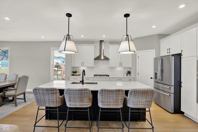 This single-family residence in Chatham Hills offers a beautiful on Chatham Hills Golf Course in Indiana - for sale on GolfHomes.com, golf home, golf lot