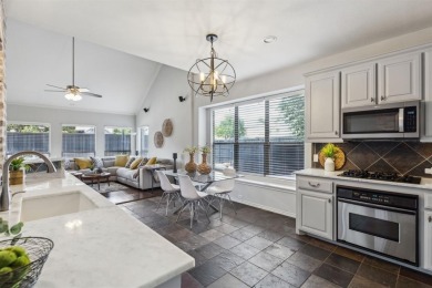 This stunning corner-lot 3-bedroom, 2.5 bathroom home is the on The Trails of Frisco Golf Club in Texas - for sale on GolfHomes.com, golf home, golf lot