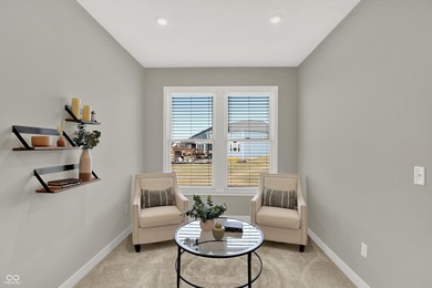 This single-family residence in Chatham Hills offers a beautiful on Chatham Hills Golf Course in Indiana - for sale on GolfHomes.com, golf home, golf lot