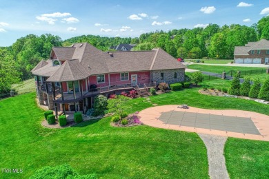 Located at the end of the cul de sac and standing stately on on Crocketts Ridge Golf Club in Tennessee - for sale on GolfHomes.com, golf home, golf lot