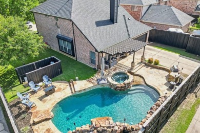 This stunning corner-lot 3-bedroom, 2.5 bathroom home is the on The Trails of Frisco Golf Club in Texas - for sale on GolfHomes.com, golf home, golf lot