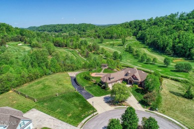 Located at the end of the cul de sac and standing stately on on Crocketts Ridge Golf Club in Tennessee - for sale on GolfHomes.com, golf home, golf lot